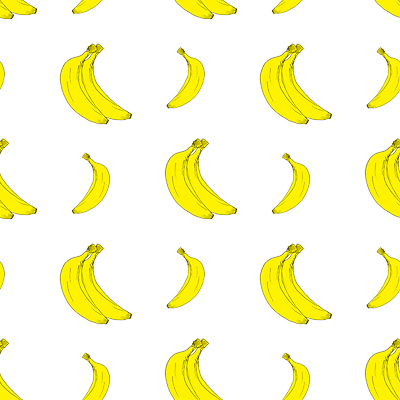 JPG 해외이미지 디자인 백그라운드 패턴 일러스트 바나나 사람없음 노란색 패턴백그라운드 해외일러스트 해외포토 포토 컬러 무늬 과일 파일형식 이미지허브