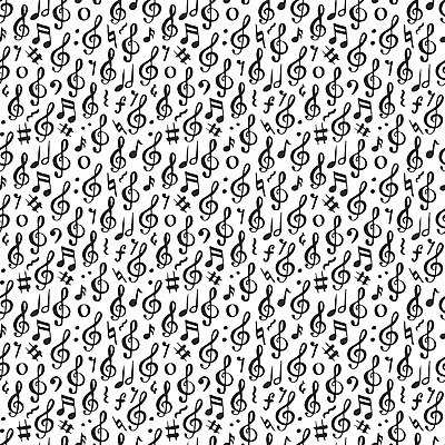 JPG 해외이미지 디자인 음악 백그라운드 패턴 음표 일러스트 사람없음 검은색 해외일러스트 기호 컬러 무늬 문화예술 파일형식 이미지허브