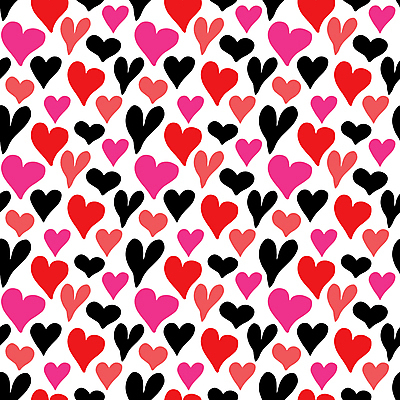 JPG 해외이미지 디자인 행복 분홍색 백그라운드 패턴 일러스트 사랑 사람없음 하트 해외일러스트 모양 감정 컬러 무늬 파일형식 이미지허브