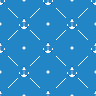 포토 JPG 해외이미지 패턴 일러스트 사람없음 파란색 닻 해외일러스트 해외포토 컬러 무늬 파일형식 이미지허브