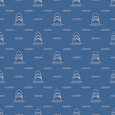 포토 JPG 해외이미지 물결 백그라운드 패턴 라인일러스트 사람없음 파란색 패턴백그라운드 라인아트 그림 상어 해외일러스트 선 컬러 무늬 일러스트 어류 파일형식 이미지허브