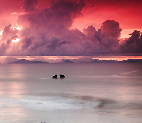포토 JPG 해외이미지 구름 바다 여행 자연 하늘 풍경 사람없음 야외 노을 코스타리카 해외포토 자연요소 중앙아메리카 생태계 파일형식 이미지허브