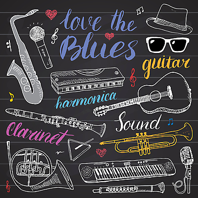 JPG 해외이미지 음악 일러스트 타이포그라피 사람없음 선글라스 헤드폰 기타 낙서 색소폰 플루트 마이크 그림 트럼펫 앰프 베이스 해외일러스트 문자 안경 음향기기 현악기 문화예술 관악기 목관악기 금관악기 파일형식 이미지허브