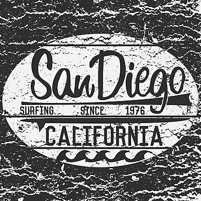 JPG 해외이미지 디자인 파도 일러스트 흑백 타이포그라피 사람없음 빈티지 균열 질감 캘리포니아 해외일러스트 문자 바다 컨셉 모션 촬영기법 미국 파일형식 이미지허브