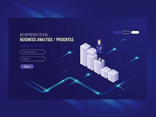 EPS 해외이미지 전신 남자 일러스트 비즈니스 그래프 정보기술 한명 서기 성인 파란색 팔짱 디지털 자료 비즈니스맨 네트워크 서버 성인남자한명만 해외일러스트 1 컬러 모션 기술 사람 직장인 남자한명만 성인남자만 파일형식 벡터 이미지허브