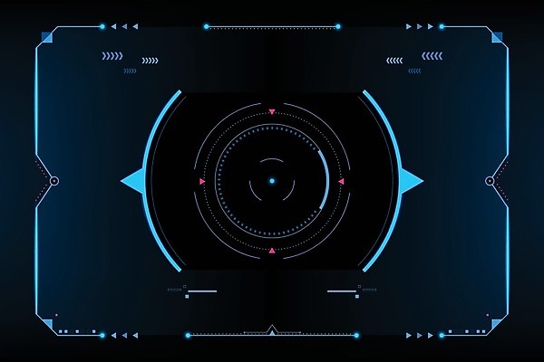 EPS 해외이미지 일러스트 그래프 사람없음 그래픽 디지털 UI 계기판 인터페이스 가상 해외일러스트 파일형식 벡터 이미지허브