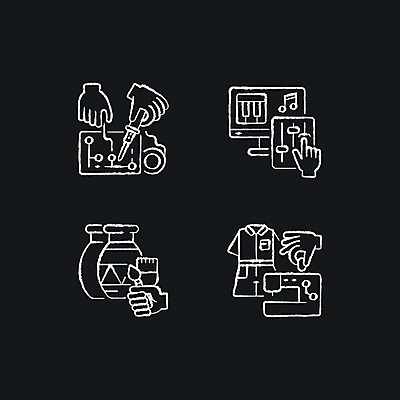 EPS 해외이미지 클립아트 디자인 음악 백그라운드 컨셉 일러스트 미술 취미 세트 유행 검은색 웹 칠판 흰색 도자기 작업실 기술자 낙서 스케치 심볼 서비스 사인 그림 분필 순환 전자 손그림 팩 수공예 DIY 재단 고립 소프트웨어 솜씨 작곡가 핸드메이드 활자 해외일러스트 직업 컬러 인터넷 모션 문화예술 화장품 음악가 공예 초크 활자판 파일형식 벡터 뷰티 화장용품 인쇄판 미용용품 인쇄 오브젝트 이미지허브