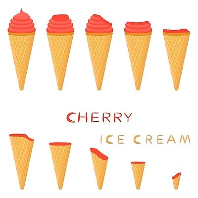 EPS 해외이미지 디자인 열매 음식 조각 과일 일러스트 아이스크림 디저트 서브 사탕 빨간색 여름 세트 파티 과자 초콜릿 냉동 얼음 주스 우유 추위 수확 바 체리 달콤 맛 시원함 설탕 수집 크림 국자 레이아웃 서리 부드러움 원뿔 와플 토막 셔벗 해외일러스트 자연요소 도형 식물 계절 음료 컬러 컨셉 농업 주방용품 유제품 이벤트 감각 파일형식 벡터 이미지허브