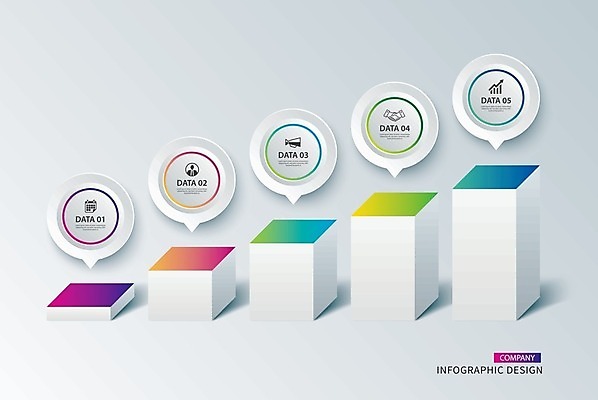 EPS 해외이미지 디자인 말풍선 일러스트 비즈니스 그래프 프레임 사람없음 세트 인포그래픽 정보 원형 오브젝트 엘리먼트 해외일러스트 도형 파일형식 벡터 이미지허브