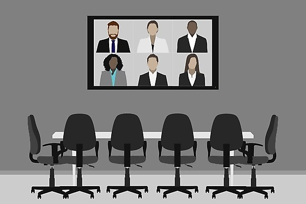 EPS 해외이미지 직업 디자인 백그라운드 컨셉 인터넷 의자 일러스트 회사 비즈니스 통신 탁자 회의 직장 실내 대화 사람 내부 금융 사무실 스크린 웹 방 업무 비즈니스맨 비즈니스우먼 네트워크 그룹 플랫 토론 동료 부름 온라인 경영 전염병 해외일러스트 여자 남자 가구 관계 모션 말하기 경제 작업 직장인 질병 파일형식 벡터 이미지허브