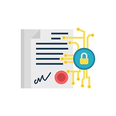 EPS 해외이미지 디자인 종이 컨셉 돈 인터넷 일러스트 비즈니스 통신 자물쇠 안전 금융 디지털 정보 플랫 스마트 심볼 계약 사인 시작 서식 문서 보안 전자 온라인 서명 보험 정책 증명서 제의 해외일러스트 경제 재산 파일형식 벡터 이미지허브