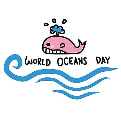 EPS 해외이미지 한마리 디자인 물결 파도 바다 일러스트 사람없음 고래 바다의날 해외일러스트 1 기념일 포유류 수중동물 파일형식 벡터 이미지허브