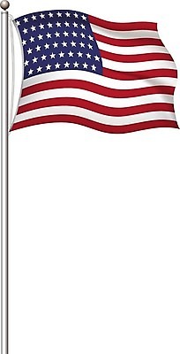 EPS 해외이미지 전통 배너 별 물결 선 일러스트 바람 매달리기 그래픽 빨간색 파란색 세계 미국 흰색 깃발 땅 심볼 봉 고립 전국 현실 해외일러스트 자연요소 컬러 북아메리카 모션 날씨 파일형식 벡터 이미지허브