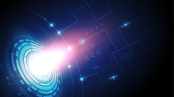 EPS 해외이미지 백그라운드 일러스트 사람없음 빛 컴퓨터 홀로그램 해외일러스트 전자제품 파일형식 벡터 이미지허브