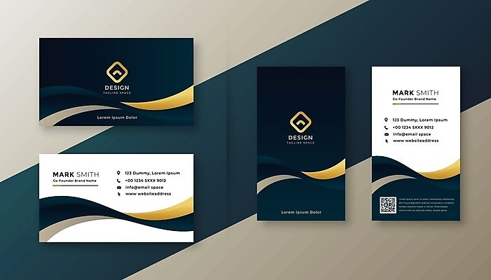 EPS 해외이미지 템플릿 비즈니스 명함 명함템플릿 사람없음 세트 검은색 고급 청록색 QR코드 브랜딩 컬러 컨셉 파일형식 벡터 이미지허브