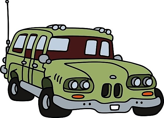 EPS 해외이미지 일러스트 자동차 사람없음 연두색 빈티지 클래식 복고 클래식카 해외일러스트 육상교통 컨셉 승용차 초록색 파일형식 벡터 이미지허브