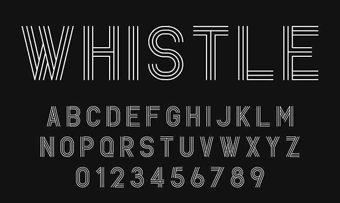 EPS 해외이미지 디자인 알파벳 영어 일러스트 대문자 타이포그라피 사람없음 세트 숫자 플랫 호루라기 심플 조합형타이포 미니멀 해외일러스트 문자 파일형식 벡터 이미지허브