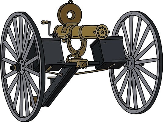 EPS 해외이미지 손 무기 일러스트 통 목재 검은색 기계 회색 총 수확 바퀴 역사 클래식 만화 군용 전쟁 육군 대포 놋쇠 멀티 옛날 자동 해외일러스트 나무 컬러 컨셉 농업 재료 군대 신체부위 파일형식 벡터 이미지허브