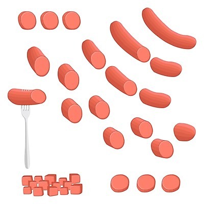 EPS 해외이미지 디자인 영어 음식 조각 포크 일러스트 포장 영국 육류 돼지고기 요리 세트 쌓기 상점 식사 치킨 소고기 신선 돼지 소시지 맛 아침식사 상품 바비큐 만화 자르기 심볼 햄 날것 타입 훈제 고립 살라미 삶기 송아지고기 식품점 초리조 페퍼로니 프랑크푸르트 해외일러스트 문자 식기 유럽 컨셉 식재료 포유류 모션 독일 도시 가공식품 닭고기요리 파일형식 벡터 이미지허브