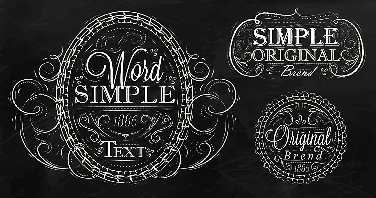 EPS 해외이미지 디자인 배너 리본 선 백그라운드 일러스트 프레임 타이포그라피 장식 세트 검은색 칠판 회색 수확 흰색 판넬 화려 우아함 낙서 스케치 수집 메뉴 그림 분필 질감 복고 배지 우표 바로크 빅토리아 엘리먼트 옛날 정중 프리미엄 스타일 해외일러스트 문자 컬러 컨셉 농업 미술 초크 파일형식 벡터 이미지허브