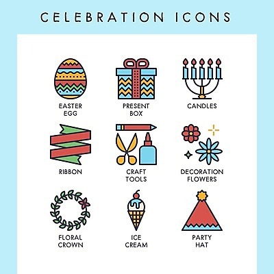 EPS 해외이미지 꽃 리본 꽃무늬 일러스트 왕관 부활절 선물 장식 상자 파티 계란 얼음 도구 축하 크림 보유 해외일러스트 자연요소 식물 기념일 컨셉 무늬 이벤트 알 파일형식 벡터 이미지허브