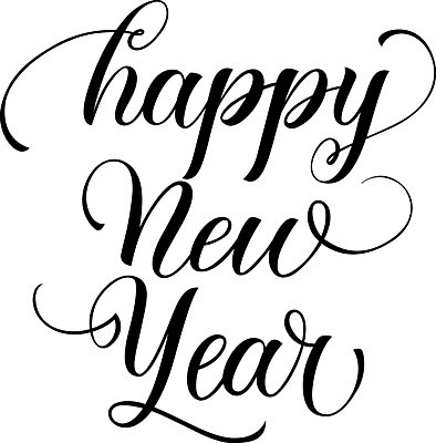 EPS 해외이미지 손글씨 일러스트 글자캘리그라피 사람없음 새해인사 심플 해피뉴이어 레터링 해외일러스트 캘리그라피 새해 인사 파일형식 벡터 이미지허브
