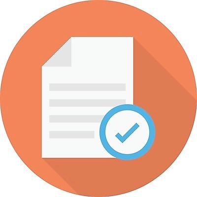 EPS 해외이미지 디자인 종이 컨셉 일러스트 비즈니스 텍스트 그래픽 쪽지 자료 정보 플랫 심볼 오브젝트 확인 사인 검색 서식 문서 파일 페이지 확대경 시트 평가 동의 서류판 진실 체크리스트 목차 해외일러스트 사무용품 파일형식 벡터 문구용품 이미지허브