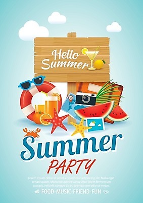 EPS 해외이미지 영어 포스터 하늘색 지도 일러스트 불가사리 수박 사람없음 선글라스 카메라 여행가방 축제 표지판 오렌지주스 구명부환 해외일러스트 문자 안경 가방 과일 극피동물 알림판 파란색 전자제품 과일주스 안전장비 튜브 파일형식 벡터 이미지허브