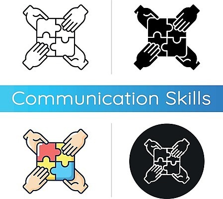EPS 해외이미지 일러스트 비즈니스 커뮤니케이션 협력 들기 사람없음 세트 원형 퍼즐 퍼즐조각 손모양 맞추기 해외일러스트 모양 도형 조각 모션 파일형식 벡터 손_신체부위 이미지허브