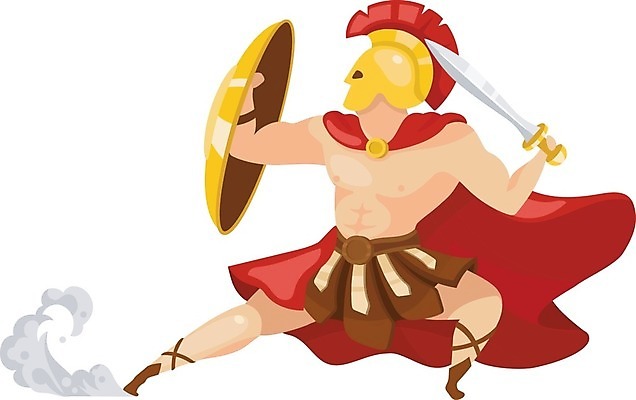 EPS 해외이미지 전신 남자 일러스트 한명 들기 성인 칼 공격 방패 영웅 전사 그리스로마신화 용사 성인남자한명만 해외일러스트 1 모션 사람 신화 남자한명만 성인남자만 파일형식 벡터 이미지허브