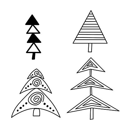 EPS 해외이미지 모양 나무 식물 디자인 계절 백그라운드 크리스마스 겨울 일러스트 자연 추상 휴가 미술 목재 그래픽 장식 세트 크리스마스트리 검은색 흰색 축하 낙서 숲 12월 만화 스케치 수집 그림 심플 전나무 고립 스칸디나비아 엘리먼트 포장소품 스타일 해외일러스트 기념일 컬러 컨셉 무늬 재료 포장 문화예술 날짜 오브젝트 생태계 포장재료 파일형식 벡터 이미지허브