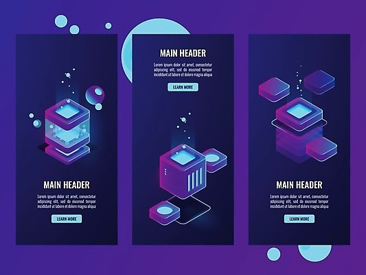 EPS 해외이미지 일러스트 비즈니스 정보기술 사람없음 디지털 보라색 네트워크 데이터베이스 서버 해외일러스트 컬러 기술 파일형식 벡터 이미지허브