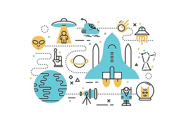 EPS 해외이미지 디자인 배너 별 지구 선 과학 여행 일러스트 비즈니스 호텔 반려동물 세트 태양 우주 고양이 웹 행성 인공위성 로켓 우주비행사 달 플랫 만화 우주선 코스모스 UFO 은하계 천문학 해외일러스트 자연요소 동물 교육 꽃 인터넷 통신 포유류 숙소 미확인물체 파일형식 벡터 이미지허브