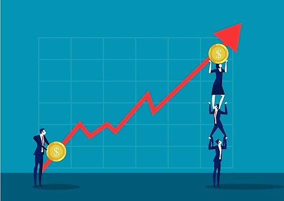 EPS 해외이미지 남자 돈 일러스트 비즈니스 통계 성공 그래프 협력 화살 금융 경제 성장 잡기 업무 바 그룹 시장 투자 이익 경영 마케팅 수입 예산 프로젝트 해외일러스트 컨셉 모션 사람 작업 재산 파일형식 벡터 이미지허브