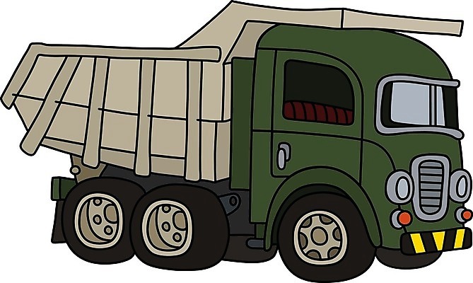 EPS 해외이미지 일러스트 자동차 사람없음 빈티지 클래식 복고 화물트럭 클래식카 쓰레기차 해외일러스트 육상교통 컨셉 승용차 트럭 파일형식 벡터 이미지허브