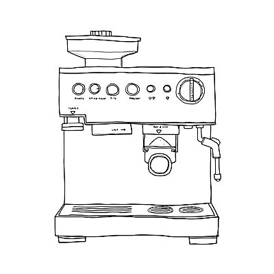 EPS 해외이미지 라이프스타일 커피 일러스트 유리 그래픽 검은색 기계 카페 장비 흐름 은색 냄비 에스프레소 고립 해외일러스트 음료 컬러 컨셉 재질 생활 상점 솥 파일형식 벡터 이미지허브