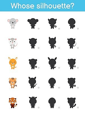 EPS 해외이미지 클립아트 모양 동물 캐릭터 교육 실루엣 어린이 생각 일러스트 학교 놀이 수업 그림자 경기 책 유치원 게임 아기 퍼즐 수수께끼 퀴즈 비교 호랑이 낙서 연결 만화 뇌 그림 심플 페이지 캥거루 발견 개발 고립 항목 해외일러스트 일러캐릭터 스포츠 컨셉 포유류 촬영기법 사람 파일형식 벡터 이미지허브