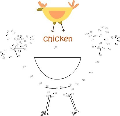 EPS 해외이미지 동물 길 어린이 선 일러스트 책 숫자 치킨 게임 점 퍼즐 그리기 연결 그림 미로 시트 해외일러스트 문자 모션 놀이 사람 닭고기요리 파일형식 벡터 이미지허브