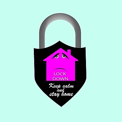 EPS 해외이미지 디자인 포스터 일러스트 주택 병원 안전 사람 글로벌 보호 질병 위험 심볼 예방 고립 소셜 전염병 해외일러스트 컨셉 의학 건물 파일형식 벡터 이미지허브