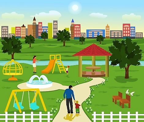 EPS 해외이미지 나무 라이프스타일 디자인 공원 남자 행복 어린이 백그라운드 벤치 일러스트 가족 자연 놀이 하늘 거리 건강 사람 잔디 성인 야외 건물 초록색 컬러풀 태양 정원 도시 바 플랫 미끄럼틀 놀이터 만화 그네 타운 일반 땅바닥 해외일러스트 자연요소 식물 건축물 공공시설 감정 컬러 의자 관계 바닥 생활 놀이기구 생태계 파일형식 벡터 이미지허브