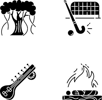 EPS 해외이미지 클립아트 전통 디자인 실루엣 아시아 종교 문화 스포츠 컨셉 일러스트 자연 동양인 세트 픽토그램 검은색 웹 장비 게임 기구 의식 플랫 인도인 수집 가득함 심볼 심플 팩 장례 연소 고립 고체 상형문자 엘리먼트 항목 활자 힌두교 세관 해외일러스트 외국인 문자 나라 컬러 인터넷 놀이 촬영기법 인종 화장품 생태계 활자판 파일형식 벡터 관세청 이미지허브