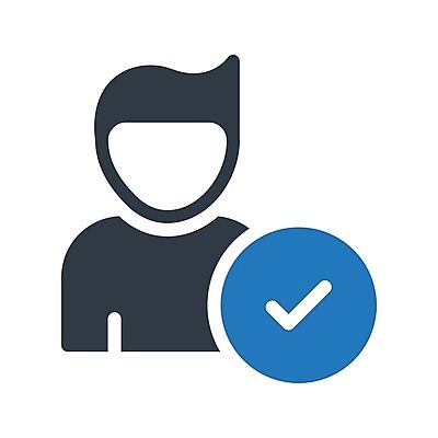 EPS 해외이미지 일러스트 사람 픽토그램 흰색 끝 선택 심볼 체크 확인 서비스 흔적 컨설턴트 진행 계좌 동의 회원 아바타 사용자 해외일러스트 컬러 컨셉 금융 전문직 상담 파일형식 벡터 직업 경제 이미지허브