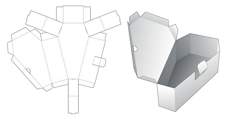 EPS 해외이미지 종이 일러스트 사람없음 상자 설계도 흰색 관 패키지 해외일러스트 컬러 건설업 파일형식 벡터 이미지허브