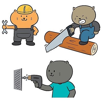 EPS 해외이미지 디자인 일러스트 장신구 건축양식 노동자 장식 고양이 장비 공구 스패너 그리기 엔지니어 낙서 건축가 스케치 수집 목수 심볼 라인아트 측정 오브젝트 사인 그림 심플 코믹 손그림 잡동사니 수목 하드웨어 해외일러스트 직업 건축 선 포유류 모션 미술 반려동물 컴퓨터 도구 기술자 파일형식 벡터 이미지허브