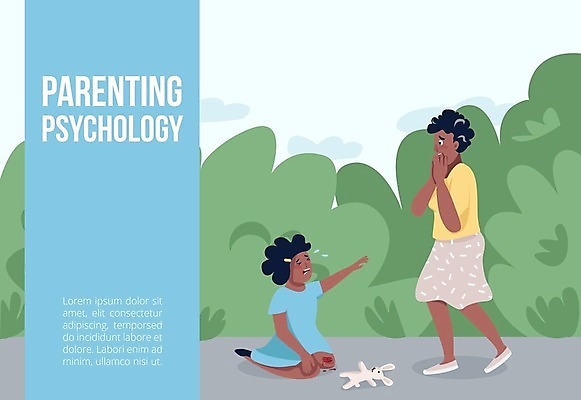 EPS 해외이미지 전신 여자 딸 어린이 흑인 일러스트 텍스트 엄마 성인 두명 부모 놀람 울음 넘어짐 헬프 여자만 해외일러스트 서양인 감정 가족 모션 표정 사람 도움 파일형식 벡터 이미지허브