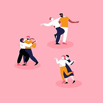 EPS 해외이미지 라이프스타일 커플 여자 남자 음악 일러스트 관계 모션 함께함 사랑 사람 세트 파티 손잡기 춤 플랫 그네 열정 단계 리듬 탱고 튕기기 성소수자 해외일러스트 감정 컨셉 문화예술 이벤트 생활 파일형식 벡터 이미지허브