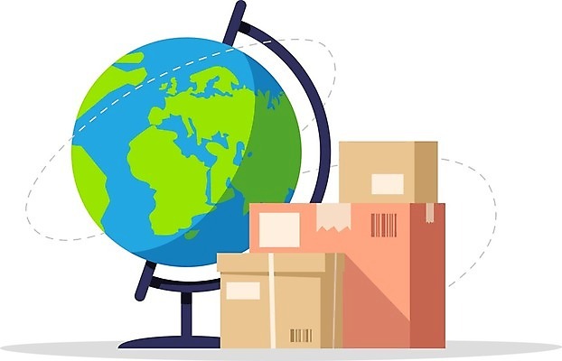 EPS 해외이미지 클립아트 디자인 지구 바다 일러스트 교통시설 항해 상자 글로벌 행성 화물 표현 플랫 배달원 상품 만화 묘사 오브젝트 서비스 속도 무역 상업 심플 패키지 소매 물류 판지 고립 분배 공급 스타일 현실 디테일 해외일러스트 직업 산업 교통 배_교통 우주 운송업 시설 파일형식 벡터 이미지허브