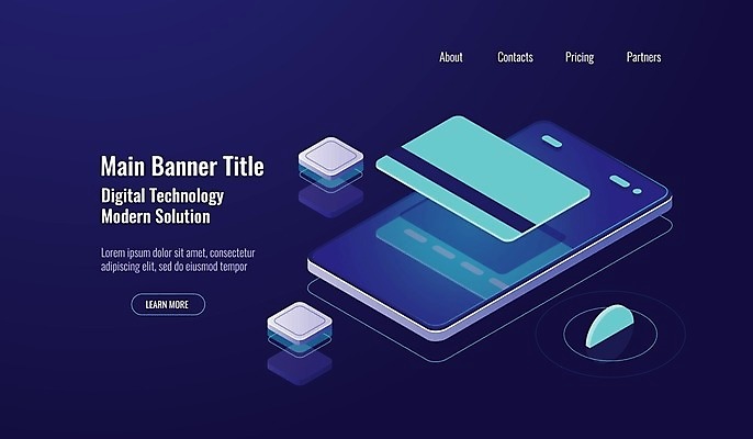 EPS 해외이미지 일러스트 비즈니스 모바일 정보기술 사람없음 금융 파란색 스마트폰 디지털 동전 네트워크 신용카드 모바일뱅킹 인터넷뱅킹 핀테크 해외일러스트 컬러 돈 기술 경제 핸드폰 스마트기기 뱅킹 파일형식 벡터 이미지허브