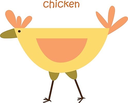 EPS 해외이미지 한마리 일러스트 사람없음 귀여움 닭캐릭터 해외일러스트 1 동물캐릭터 컨셉 닭 파일형식 벡터 이미지허브