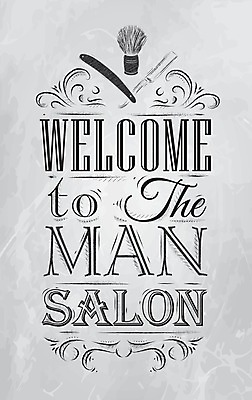 EPS 해외이미지 포스터 일러스트 비즈니스 수염 장식 상점 검은색 칠판 우아함 심볼 콧수염 사인 그림 복고 봉 환영 면도기 우표 옛날 이발사 해외일러스트 컬러 컨셉 위생용품 파일형식 벡터 이미지허브